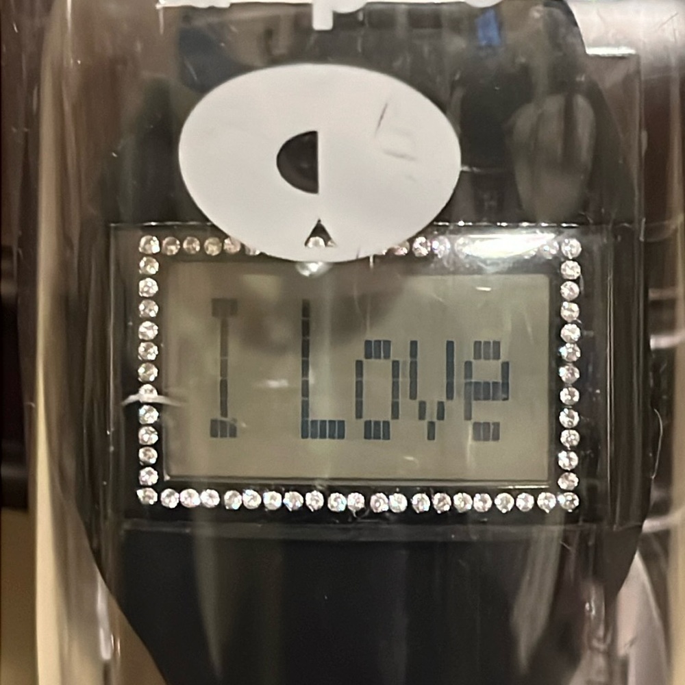 NWT ODM black with cz face digital with new battery
